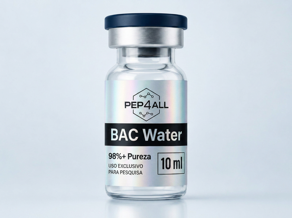 Frasco de BAC - Água bacteriostática para pesquisa